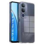 Fashionury Shockproof Crystal Clear Back Case Cover for Vivo Y19s 5G / Vivo Y29 5G | Transparent Back Cover | Raised Bumps for Camera & Screen Protection for Vivo Y19s 5G / Vivo Y29 5G