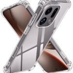 KAPAVER Essential Back Cover Case Compatible with Oppo Find X9 (TPU+PC) (Oppo Find X9 (Bumper Clear))