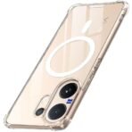 TheGiftKart ShockProof Ultra-Hybrid Back Cover Case for Vivo V60 5G / V60e 5G / Vivo T4 Pro 5G Compatible with MagSafe | 360 Degree Protection | Crystal Clear Hard Back Cover Case (Transparent Bumper)