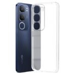 Fashionury Shockproof Crystal Clear Back Case Cover for Vivo Y19s 5G / Vivo Y29 5G | Transparent Back Cover | Raised Bumps for Camera & Screen Protection for Vivo Y19s 5G / Vivo Y29 5G - Image 2