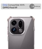 KAPAVER Essential Back Cover Case Compatible with Oppo Find X9 (TPU+PC) (Oppo Find X9 (Bumper Clear)) - Image 2