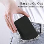 Spazy Case® Xiaomi 14 Civi Back Cover | Soft Silicone Slim Back Case Cover for Xiaomi 14 Civi - Black - Image 2