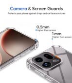 KAPAVER Essential Back Cover Case Compatible with Oppo Find X9 (TPU+PC) (Oppo Find X9 (Bumper Clear)) - Image 4