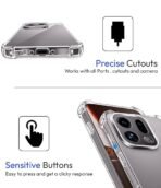 KAPAVER Essential Back Cover Case Compatible with Oppo Find X9 (TPU+PC) (Oppo Find X9 (Bumper Clear)) - Image 5