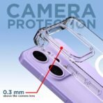Pikkme Back Cover for Oppo Reno 14 Pro 5G Mag-Safe Shockproof PC + TPU Protective Case Magnetic Support Bumper Case (Transparent Mag-Safe) - Image 5