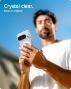 Spigen Ultra Hybrid MagFit for Google Pixel 10 Pro Case, Transparent Pixel 10 Back Cover (2025) - TPU+Poly Carbonate｜Clear White - Image 5