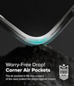 Ringke Fusion Magnetic Compatible with Google Pixel 9a Case Cover [Strong Magnet] Transparent Hard Back Shockproof Soft TPU Bumer Pixel 9a Back Cover - Magnetic Clear - Image 5