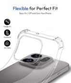 KAPAVER Essential Back Cover Case Compatible with Oppo Find X9 (TPU+PC) (Oppo Find X9 (Bumper Clear)) - Image 6