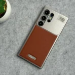 Samsung Galaxy Ultra Series Premium Metallic AeroFlex Aluminium Leather Case - Image 6