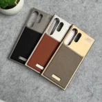 Samsung Galaxy Ultra Series Premium Metallic AeroFlex Aluminium Leather Case - Image 2