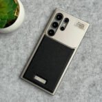 Samsung Galaxy Ultra Series Premium Metallic AeroFlex Aluminium Leather Case - Image 8