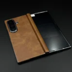 Protective Leather Case for Samsung Galaxy Z Fold 7 | Front Display & Hinge Guard | Luxury Edition - Image 5