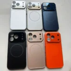 Original Color AG Frosted Mobile Phone Cases for iPhone 17 Pro Max Magnetic Shockproof Glass Lens protection Covers 12,13,14,15,16 Pro,max - Image 3