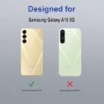 amazon basics Back Case Cover for Samsung Galaxy A16 5G | Compatible for Samsung Galaxy A16 5G Back Case Cover | Scratch-Resistant | Clear - Image 6