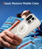 FNTCASE for Oneplus 15 Case Clear: One Plus 15 Case with Screen Protector Drop Proof Compatible with Magsafe Slim Anti Yellowing Rugged Shockproof Protective Transparent Cover (Clear Magnetic) - Image 6