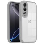 V-TAN Back Cover for OnePlus Nord CE4 5G Compatible Case, Transparent Clear, TPU, Camera Protective Shockproof Cover (Gray)