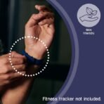 INEFABLE 22mm SmartWatch Strap with Stainless Steel Buckle Compatible with ColorFit Pro 4/Pro 4 Max/Ultra/Ultra 2, Amazfit GTR 47mm/ GTR 2E, Galaxy Watch 3 45mm, Realme S/S Pro - Image 3