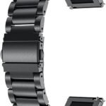 IIK COLLECTION 22mm Metal Strap and Silicone Strap for Smart Watches| combo pack of strap Compatible with Noise, Boat Xtend, Pebble, Boat, Boat Flash, Noise Color fit,Ultra Smart Watch & All Watches