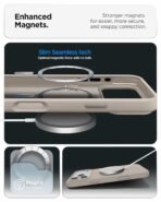 Spigen Silicone Fit MagFit Back Cover Case Compatible with iPhone 17 Pro Max (Silicone - Image 5