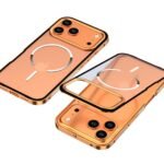 MILLION CASES Modern Defense Mag Shield Case for iPhone 17 Pro Max, iPhone 17 Pro Max Back Cover Case(2025) - Metal+PC | Cosmic Orange