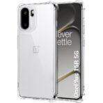 TheGiftKart Shockproof Back Cover Case for OnePlus 15R 5G | Raised Bumps for Camera & Screen Protection | Ultra Clear Soft Silicone Back Cover Case for OnePlus 15R 5G
