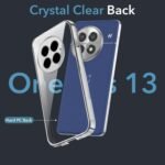 Back Case Cover Compatible with OnePlus 13 | Feather Thin | 100% Transparent Clarity | Non Yellowing | Ultra Light Weight | Scratch Resistant Polycarbonate