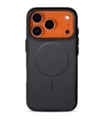 Back Cover Case Compatible with MagSafe, Magnetic for iPhone 17 Pro (Black)