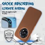 Back Cover Case Compatible with Oneplus 13 (Brown) - Image 2