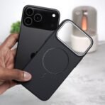 Back Cover Case Compatible with MagSafe, Magnetic for iPhone 17 Pro (Black) - Image 3