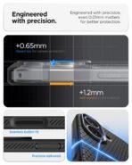 Spigen Liquid Air Back Cover Case Compatible with iPhone 17 (TPU | Matte Black) - Image 5