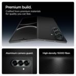 Samsung Galaxy Z Fold 7 Case, Galaxy Z Fold 7 Back Cover (2025) - Aramid Fiber+PC｜Black - Image 4