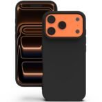 Silicone Case for iPhone 17 Pro Max, Soft-Touch, Shockproof, DustProof, Antiskid Phone Cover for Apple iPhone 17 Pro Max