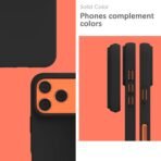 Silicone Case for iPhone 17 Pro Max, Soft-Touch, Shockproof, DustProof, Antiskid Phone Cover for Apple iPhone 17 Pro Max - Image 3