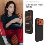 Silicone Case for iPhone 17 Pro Max, Soft-Touch, Shockproof, DustProof, Antiskid Phone Cover for Apple iPhone 17 Pro Max - Image 4