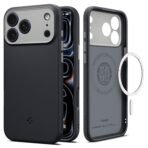 Spigen Nano Pop MagFit Back Cover Case Compatible with iPhone 17 Pro Max (TPU + Poly Carbonate | Black Sesame)