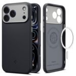 Spigen Nano Pop MagFit Back Cover Case Compatible with iPhone 17 Pro Max (TPU + Poly Carbonate | Black Sesame)