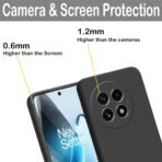 amazon basics Back Cover for OnePlus 13 5G | Ultra Slim Soft Rubberised Case | Matte Silicone Flexible Mobile Case | Camera Protection - Image 3