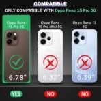 TheGiftKart Shockproof Ultra-Hybrid Back Cover Case for Oppo Reno 15 Pro 5G Compatible with MagSafe | 360° Protection | Crystal Clear Hard Back Cover Case for Oppo Reno15 Pro 5G (Transparent Bumper) - Image 3
