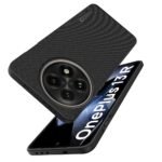 TOUCCH Liquid Silicone Case Cover for Oneplus 13 R | Shock Proof Design & 360 Degree Protection| Premium Soft Black Cover for Oneplus 13 R | Silicone Sand Blast