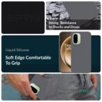 SPRIG Compatible with OnePlus 15R 5G Premium SilkTone Back Cover Drop Tested Shock Proof Mobile Case for Men, Women, Boys and Girls with Camera Protection (Dark Grey) - Image 2