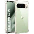 TheGiftKart Crystal Clear Back Cover Case for Google Pixel 10 Pro XL | 360 Degree Protection | Shock Proof Design | Transparent Back Cover for Google Pixel 10 Pro XL