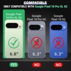TheGiftKart Crystal Clear Back Cover Case for Google Pixel 10 Pro XL | 360 Degree Protection | Shock Proof Design | Transparent Back Cover for Google Pixel 10 Pro XL - Image 2