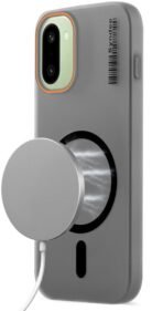 Mr. Case Back Cover for OnePlus 15R 5G Sleek Frosted Translucent Back Only Compatible with Wireless Magnetic Accessories | Anti-Scratch Shockproof Phone Case