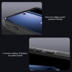 PRITO® Classic Series for OnePlus 15R (1+15R) Back Case with Camera Cover, [Camera Lens Protector] [Scratch-Resistant] [360 Full Protection] Shockproof Slim Phone Case - PC+TPU (Black, 1+15 R) - Image 4