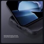 PRITO® Classic Series for OnePlus 15R (1+15R) Back Case with Camera Cover, [Camera Lens Protector] [Scratch-Resistant] [360 Full Protection] Shockproof Slim Phone Case - PC+TPU (Black, 1+15 R) - Image 5