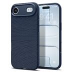 Spigen Liquid Air Back Cover Case Compatible with iPhone Air (2025), iPhone 17 Air Cover case (TPU | Navy Blue)
