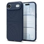 Spigen Liquid Air Back Cover Case Compatible with iPhone Air (2025), iPhone 17 Air Cover case (TPU | Navy Blue)